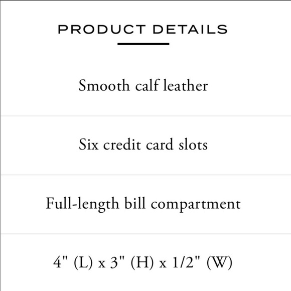 Coach 3-in-1 Leather Varsity Stripe Wallet - Picture 5 of 6